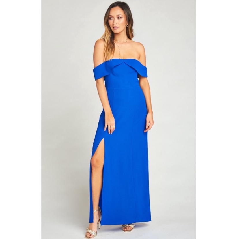Show Me Your Mumu Upton Off The Shoulder Gown